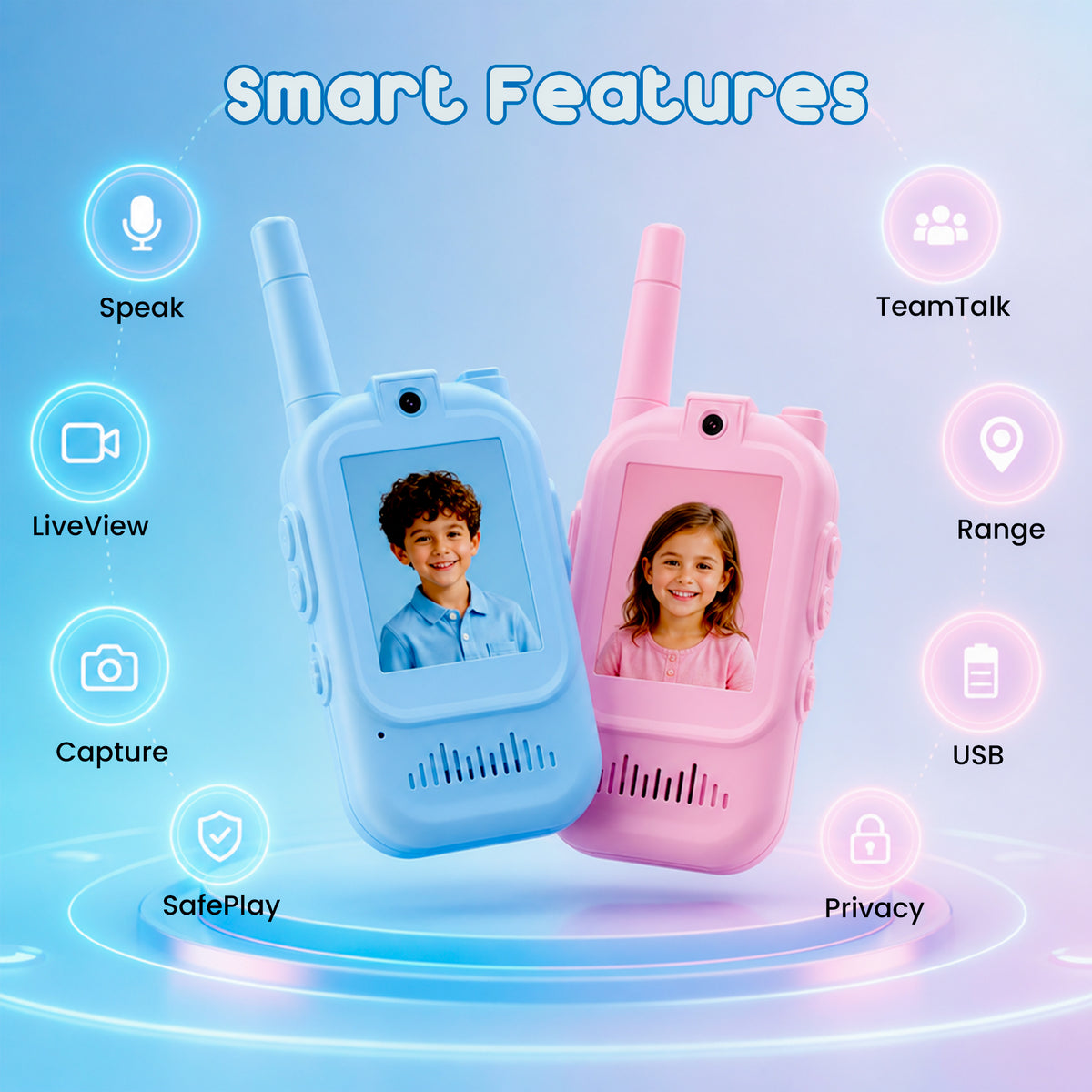 Mission Mates Video Walkie Talkies